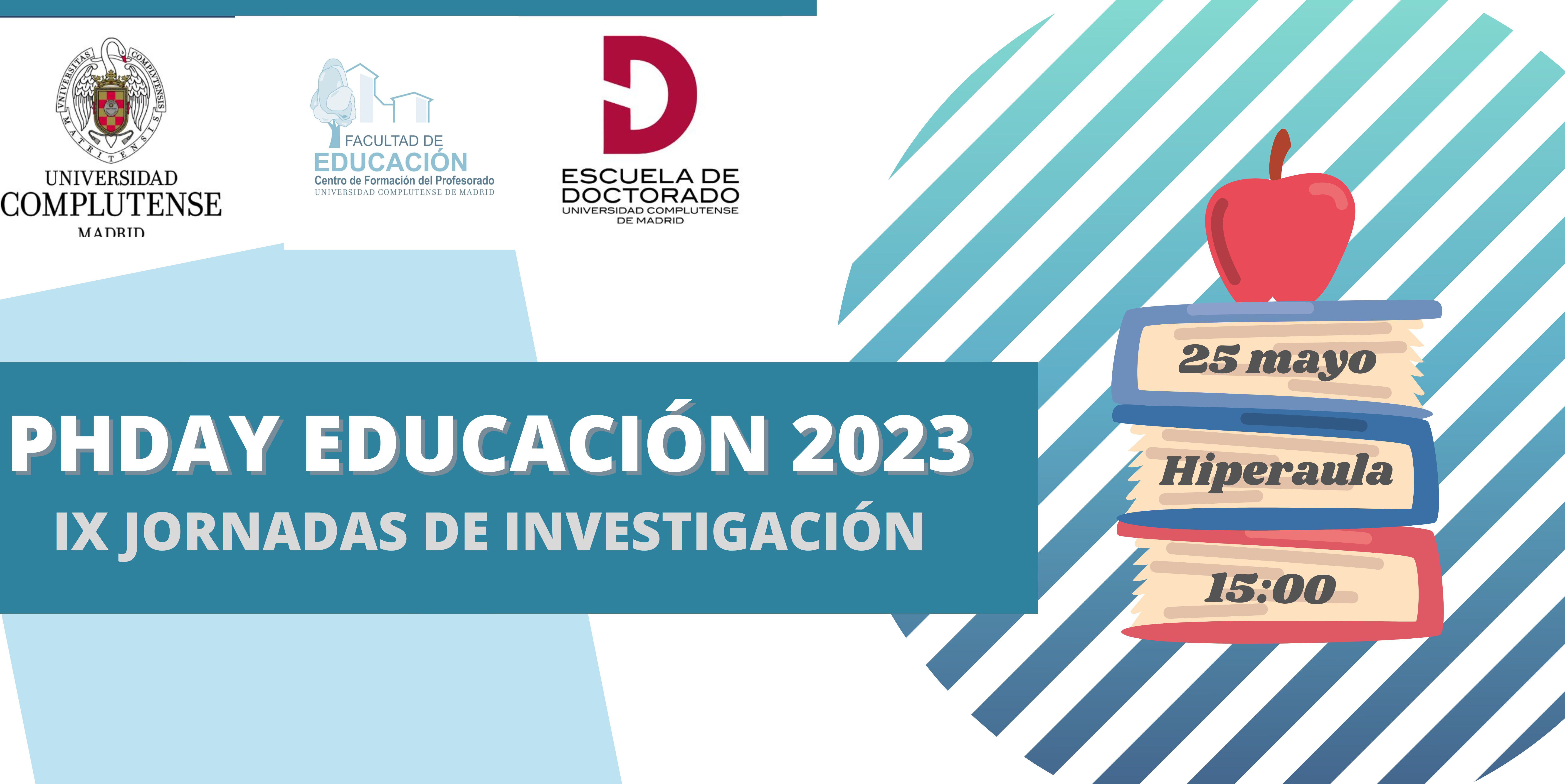 PhDay Educación 2023: IX Jornadas de Investigación (Fotografías)